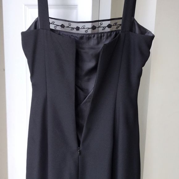 JR Nites By Caliendo Elegant Black Dress with Bolero Jacket Size 6 - Picture 16 of 17